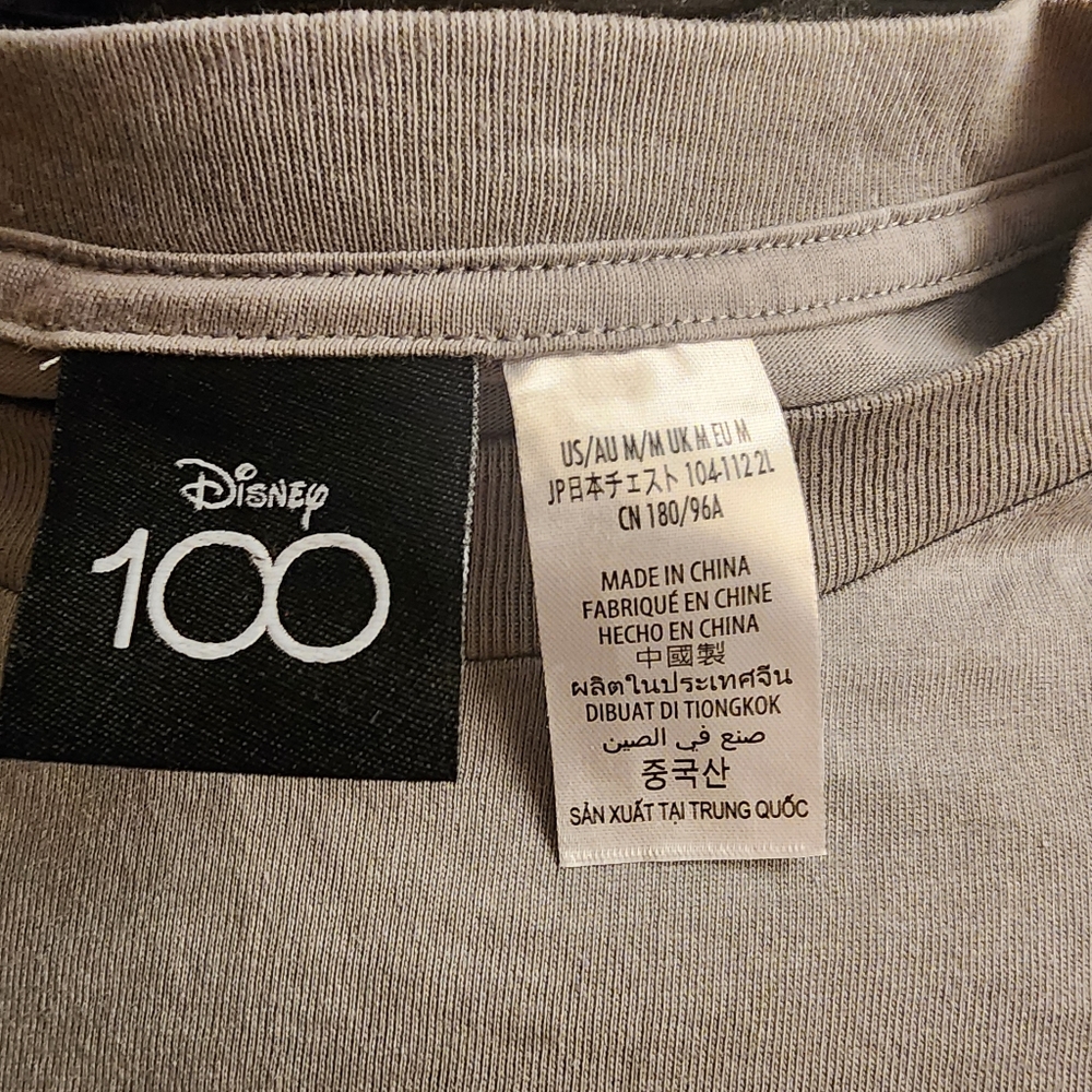 DISNEY 100 Years Long Sleeve tee - Picture 3 of 3